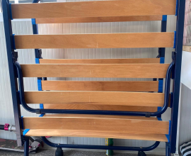 Rete letto singolo pieghevole